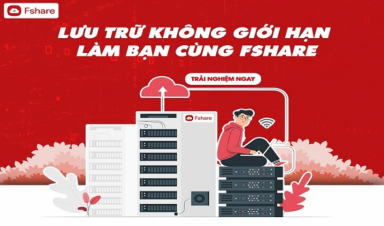 Fshare giúp người dùng lưu trữ dữ liệu không giới hạn trong mùa dịch