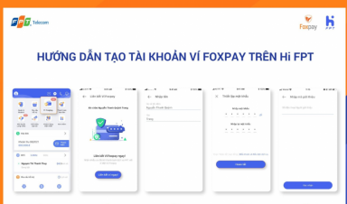 Rinh ngay 20k khi đăng ký thành công ví Foxpay trên Hi FPT