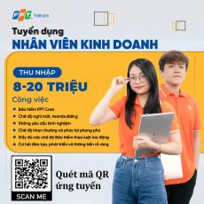 TUYỂN 6 NHÂN VIÊN KINH DOANH - T07.2024